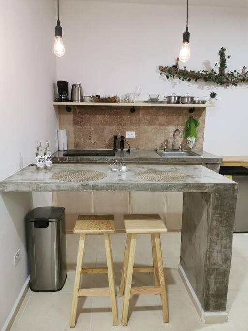 Apartamento Maar Estudio 3, A 2 Cuadras Del Malecon De La Paz Exterior foto
